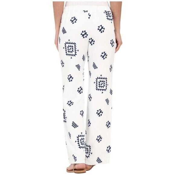 Revolve Plush Soleil Pants Straight Leg High Waisted Southwestern Print Medium - Picture 14 of 15